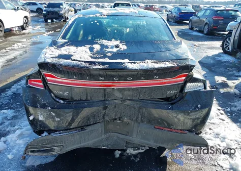 2014 Lincoln Mkz Hybrid from USA, damaged, VIN 3LN6L2LU7ER822793